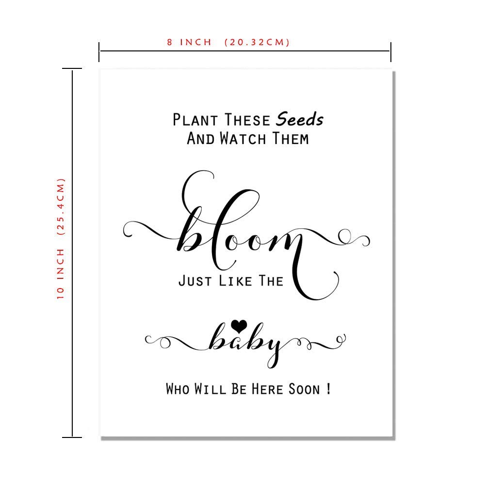 chic baby shower favors