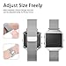 CRODI Compatible Fitbit Blaze Bands New Metal Frame, Stainless Steel Magnetic Milanese Replacement Band Fit bit Blaze Women Men