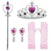 Princess Costume Girls Birthday Party Dress Up with Accessories 3-4 Years (Style2 100CM)
