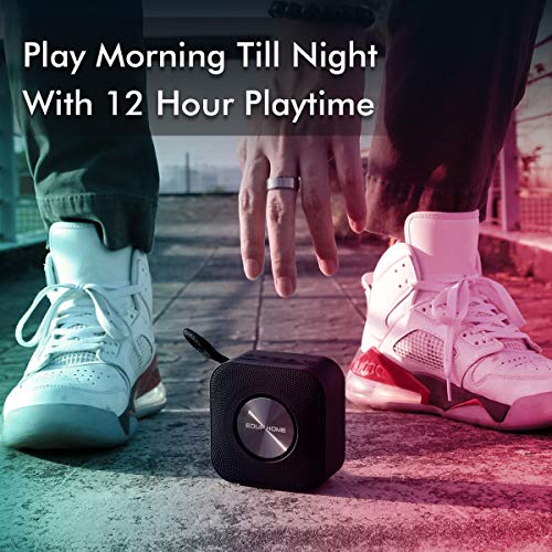 IPX7 Waterproof Portable Bluetooth Speaker, EDUP HOME Bluetooth Speaker,12-Hour Long Playtime, Wireless Camping Speaker with Surround Sound Stereo