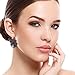 Lux Accessories Halloween Black Spider Web AB Stone Cosplay Party Costume Dangle Earrings