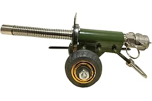 SEAAZQURTLES Firecracker Artillery Cannon,Mini Pocket Cannon Model, Firecracker Launcher,Cannon Model Firecracker Launcher, 304 Stainless Steel Mini Cannon, Military Model Collection Ornaments(Green)