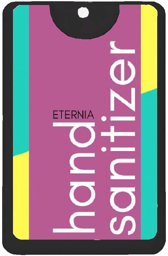 Eternia® Sanitizing Pocket Spray, Anti-Bacterial Hand Sanitizer Refreshing Spray, Soft Hands Germs - Pack of 2