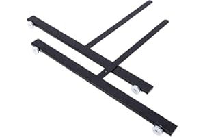 SSWBasics Black Wire Grid Display Legs - Set of 2 (for Use with Any 2’W Grid Or Slat Grid Panels) - Overall Size: 24” H x 24” L - Grid Panels Sold Separately - Use to Create Art Display Panels