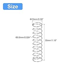 uxcell Compression Spring, 5Pcs 304 Stainless