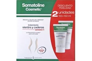 2x Somatoline Somatoline Belly and Hips Advance 1 150ml Total 300ml Treatment Beauty Skin