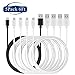 SNX (TM) Certified 6 Feet / 2 Meter Lightning to USB Charging Cable (5 Pack)