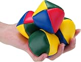 HOT BARGAINS 6 x Juggling Balls Durable Soft Smooth For Beginners 5cm view 5