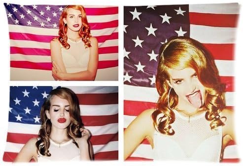 Generic Lana Del Rey Custom Rectangle High Quality Pillowcase 20 by 30