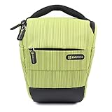 Evecase DSLR Camera Nylon Holster Case/Bag - Light Green for Canon SL1, T6, T6i, T6s, T5i, T5, T4i, T3i, T3, T2i, 80D, 70D, 60D and more Digital Cameras