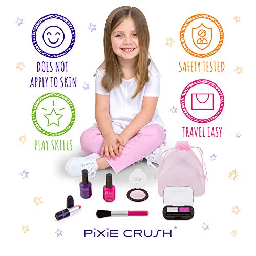 PixieCrush Pretend Makeup Play Set for Children Single or Party Pack Petite Pretend Play Set