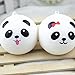 1Pc Jumbo 10cm Squishy Kawaii Panda Bread Bun Phone Charm Bag Strap Pendant Squeeze Toy