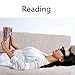 ANRRI Bed Prism Glasses Lazy Spectacles Horizontal Glasses Lie Down for Reading/Watching TV, Myopia usable,Blue