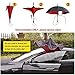 MY'S C-Shape Windproof Folding Umbrella,Cars Reversible Umbrella Waterproof,Self Standing (Fairies)