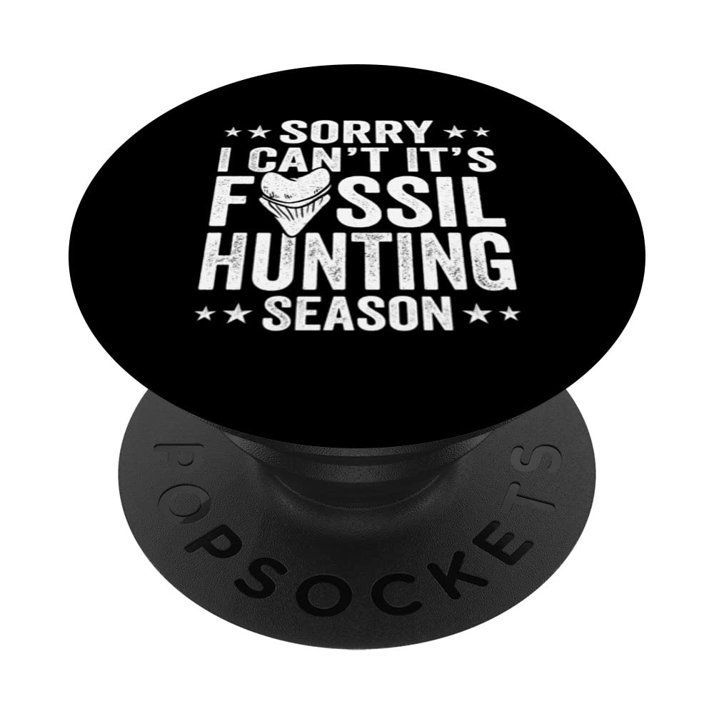 Shark Tooth Hunter Design For Megalodon Tooth Hunter PopSockets Swappable PopGrip