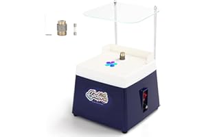 Godora Stained Glass Grinder, Mini Stained Glass Kit with 5/8" & 1" Grinder Bits, Widely Used for Glass Processing Arts and Decoration