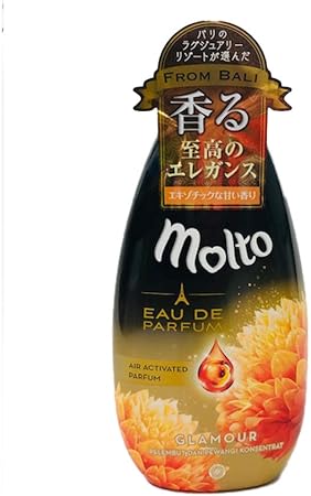 Amazon Molto モルト オードパルファム ボトル グラマー イランイラン フリージア フルーツをブレンドしたエキゾチックな甘い香り 800ml 1個 Molto 液体柔軟剤