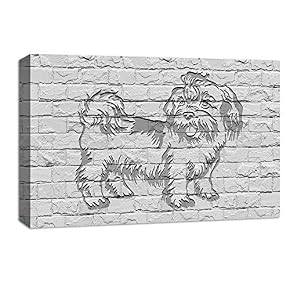 Canvas Wall Art Abstract Wild Animals...