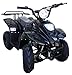110cc ATV for kids youth children small ATV 4 Wheeler Gas ATV Quad LED lights Matching Rims (Camo color)
