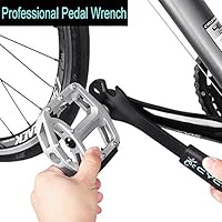 changing bike pedals without pedal wrench