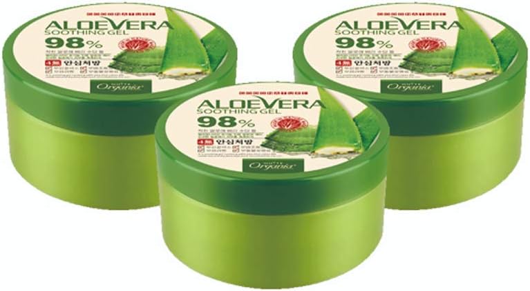 オーガニア（organia） アロエジェル3個セット（ALOEVERA Soothing Gel）