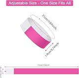 ASTARON Pink Event Wristbands 200 Pcs Paper Waterproof Bracelets for Concerts view 2