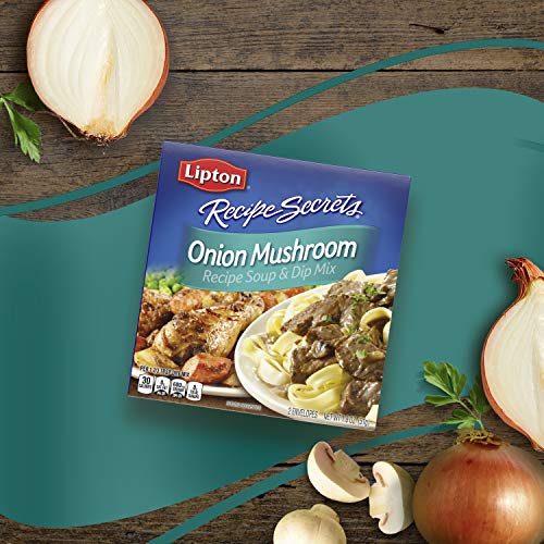 Lipton Soup and Dip Mix For a Delicious Meal Onion Mushroom Great With