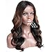ZANA Body Wave Brazilian Human Hair Wigs for Black Women Glueless Lace Front Wigs Two Tone Ombre Color