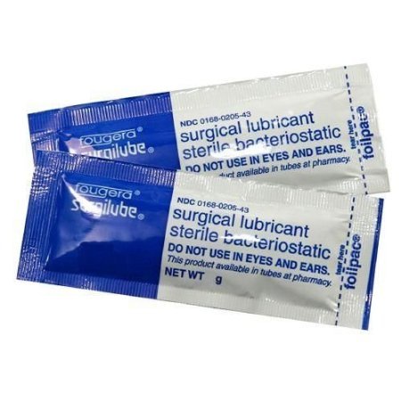 Surgilube Lubricating Jelly, 5gm Foil Packs, 144/Bx