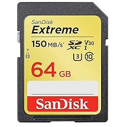 SanDisk 64GB Extreme SDXC UHS-I Memory Card