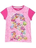 Shopkins Girls Shopkins S Print T-Shirt Size 4