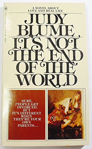 It's Not the End of the World 0553130048 Book Cover
