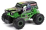 New Bright 2430 Monster Jam Grave Digger RC Truck, 1:24 (7-Inch) Scale (Toy)