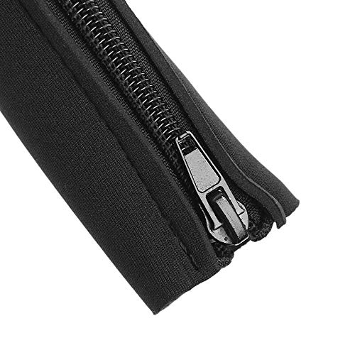 DIY Neoprene Cable Management Sleeve Zipper Wrap Wire Hider Cover Organizer - 4Pcs Set