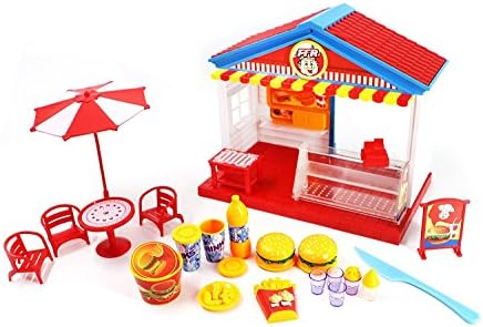 Mini Fast Food Restaurant Pretend Play 