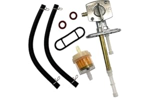 AM Fuel Shut Off Valve Petcock Assembly For 51023-1352 Kawasaki KDX200 KDX220R KFX400 Ninja 500 EX500A, 500R EX500D Motorcycl