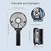EasyAcc-Handheld-Electric-USB-Fans-Mini-Portable-Outdoor-Fan-with-Rechargeable-2600-mAh-Foldable-Handle-Desktop-for-Home-and-Travel-Black EasyAcc Handheld Electric USB Fans Mini Portable Outdoor Fan with Rechargeable 2600 mAh Foldable Handle Desktop for Home…