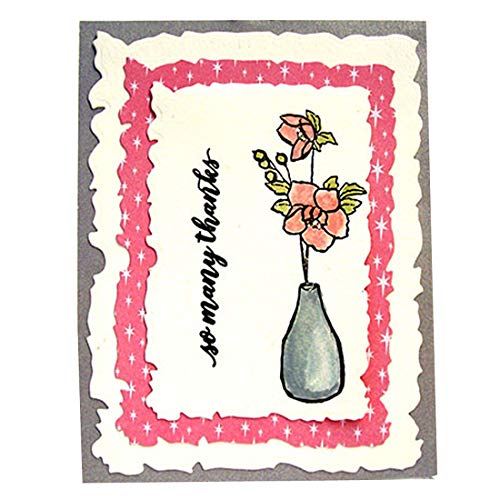iSuperb DIY Die Cuts Carbon Steel Sheets Lace Background Cutting Dies Nesting Stencils Dies for Kids Women Gift Cards