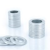 20Pcs M16 Oil Drain Plug Gasket, Aluminum Crush