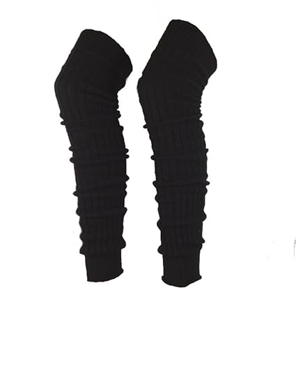 socken-und-mehr Tolle Overknee Stulpen Legwarmers in 80 cm Länge