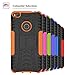 for Huawei P8 lite (2017) / Honor 8 Lite (2017) Case-Mama Mouth Shockproof Heavy Duty Combo Hybrid Rugged Dual Layer Grip Cover with Kickstand (with 4 in 1 Packaged),Black