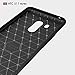 HTC U11 Eyes Case, Landee Carbon Fiber Design Shock Absorption Air Cushion Technology Drop Protection Phone Case Cover for HTC U11 Eyes - Black