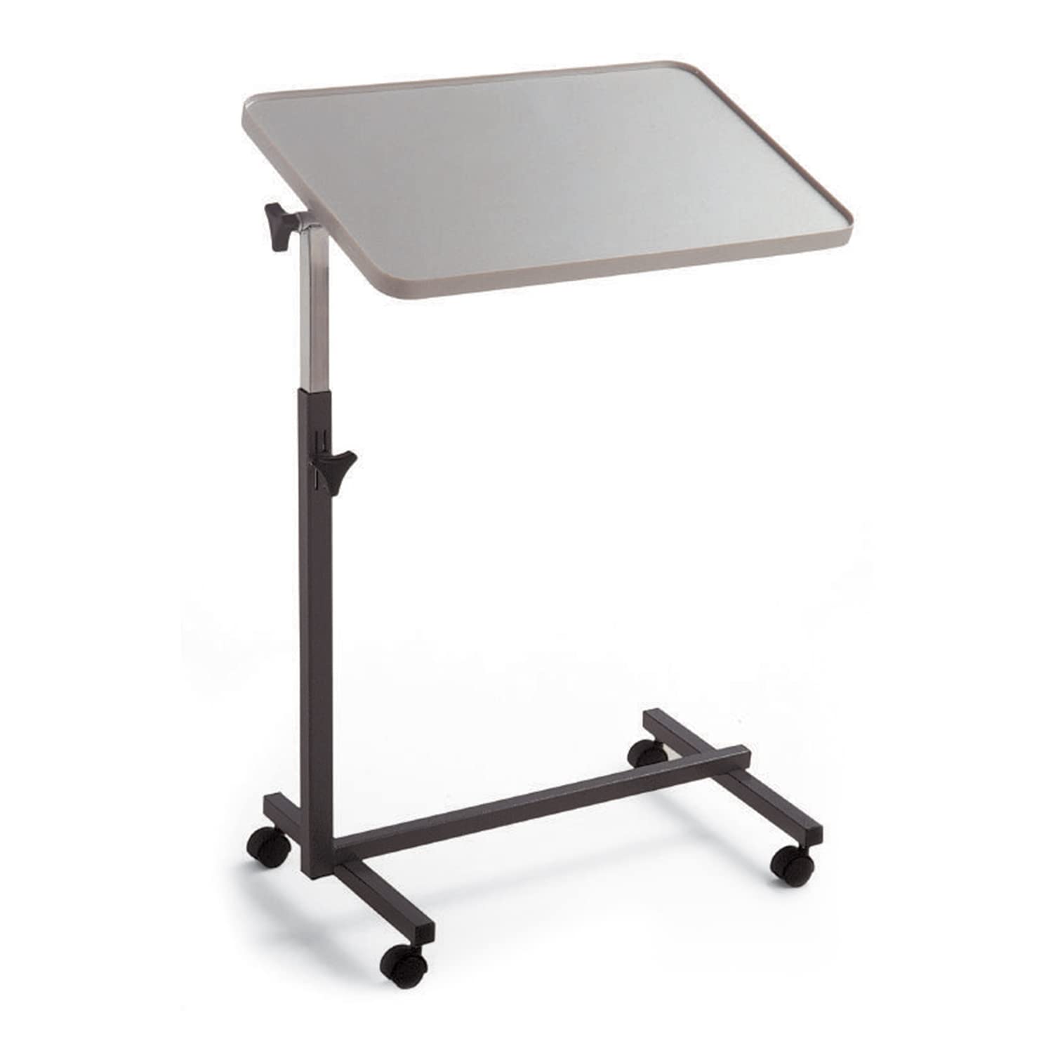 Invacare - Bed Table - Over Bed Table for Elderly - Adjustable Height Bed Table with Wheels