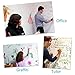Magnetic Whiteboard 48x36-Inch Dry Erase Board with Detachable Marker Tray for Kids Students Teacher Office Home