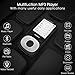 MP3 Player,16GB Bluetooth MP3 Player with FM Radio Vioce Recorder,Running Portable MP3 Player Support up to 128GB(B3BT)