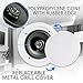 Pyle Pair 6.5″ Bluetooth Flush Mount In-wall In-ceiling 2-Way Universal Home Speaker System Spring Loaded Quick Connections Polypropylene Cone Polymer Tweeter Stereo Sound 200 Watts (PDICBT652RD)thumb 1