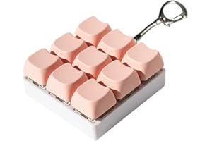 Keyboard Fidget Toy Keyboard Clicker Fidget Keyboard Keychain Clicker for Adult Stress Relief