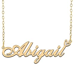 A168A Abigail Custom Name Necklace Customized