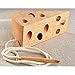Lacing Cheese, Toddler Toy, Educational toy, motor skills toy