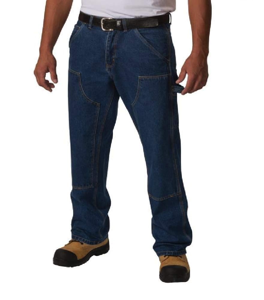 Premium Double Knee Logger Work Jeans 